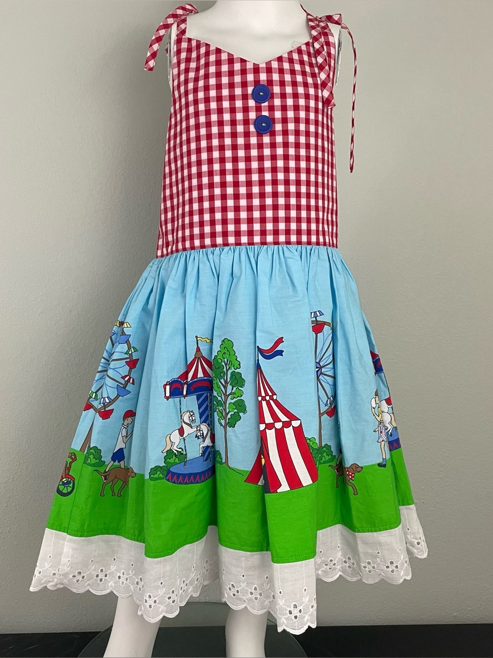 Eleanor Rose Fair Carnival Dress Sz 6-7